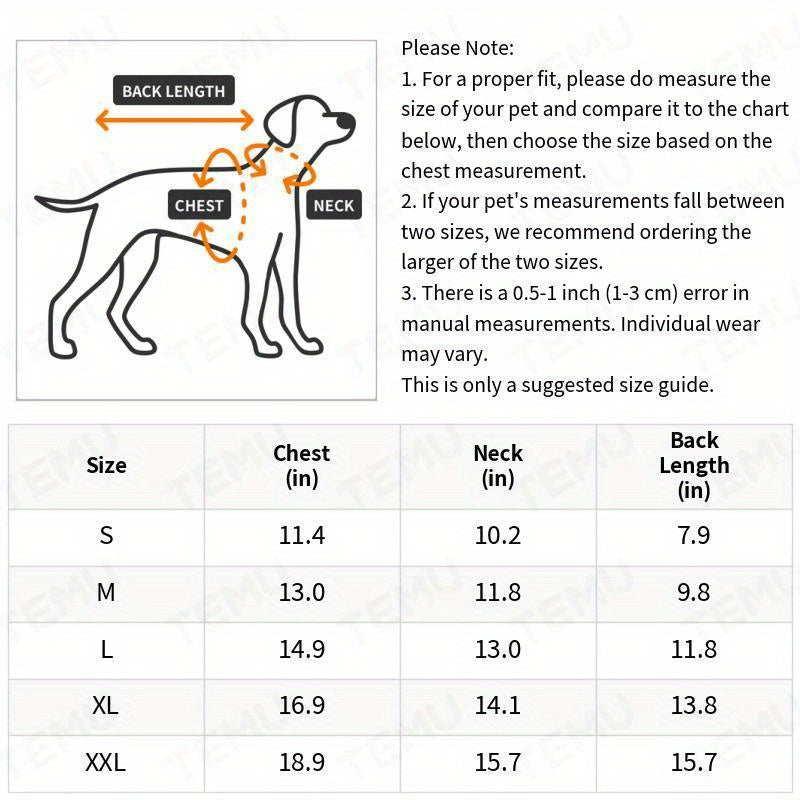 Security Letter Graphic Dog Hoodies, Pet Hooded Sweatshirt For Small Dogs Winter Warm Clothes