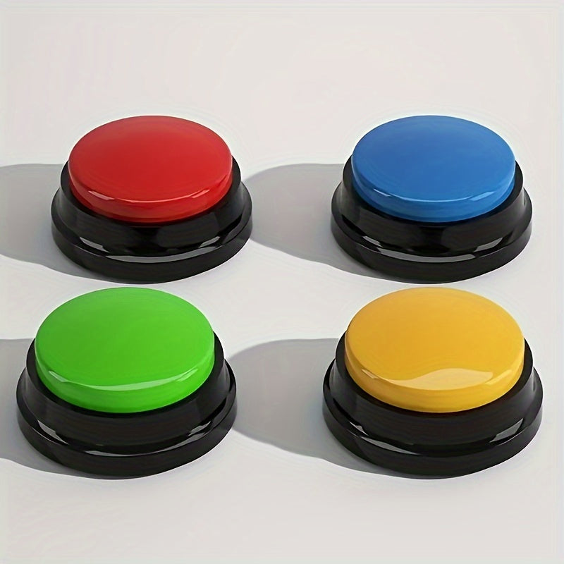 1pc/4pcs Train Your Pet Easily With Dog Buttons: Communication & Speech Training For Dogs & Cats!