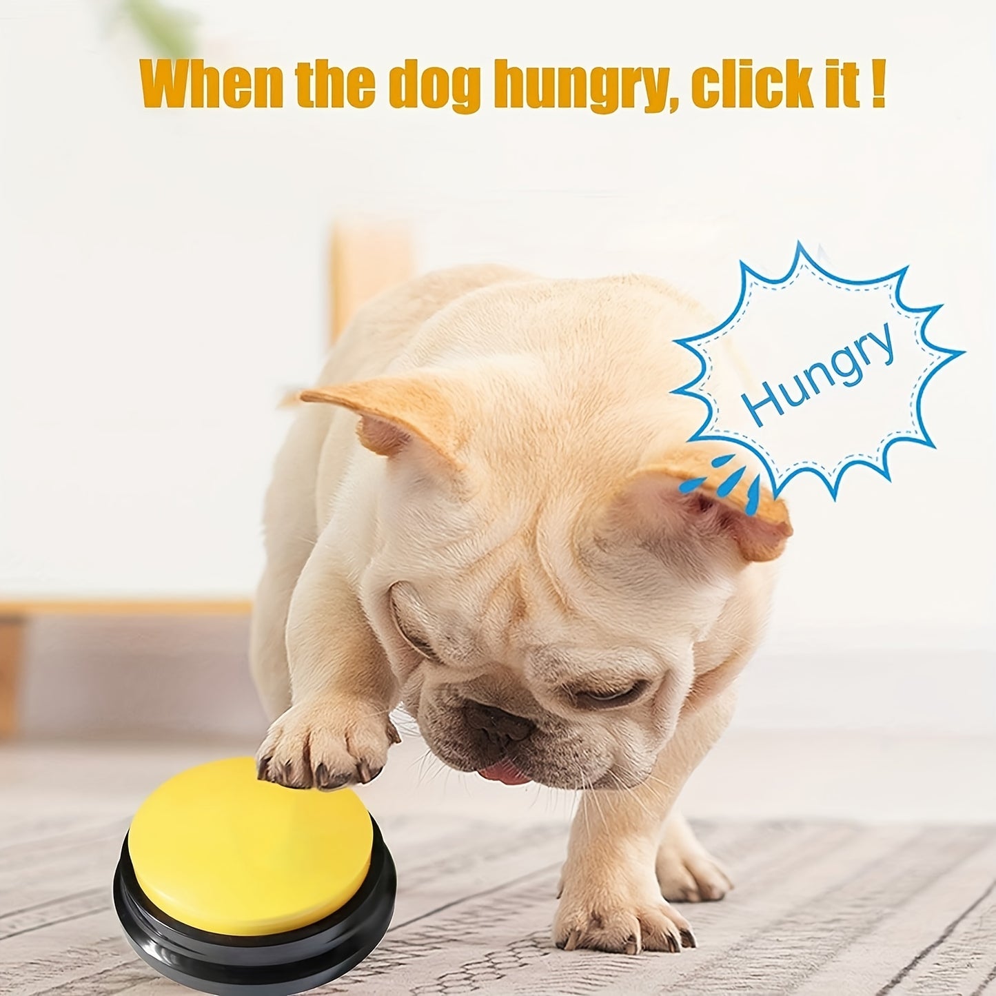 1pc/4pcs Train Your Pet Easily With Dog Buttons: Communication & Speech Training For Dogs & Cats!