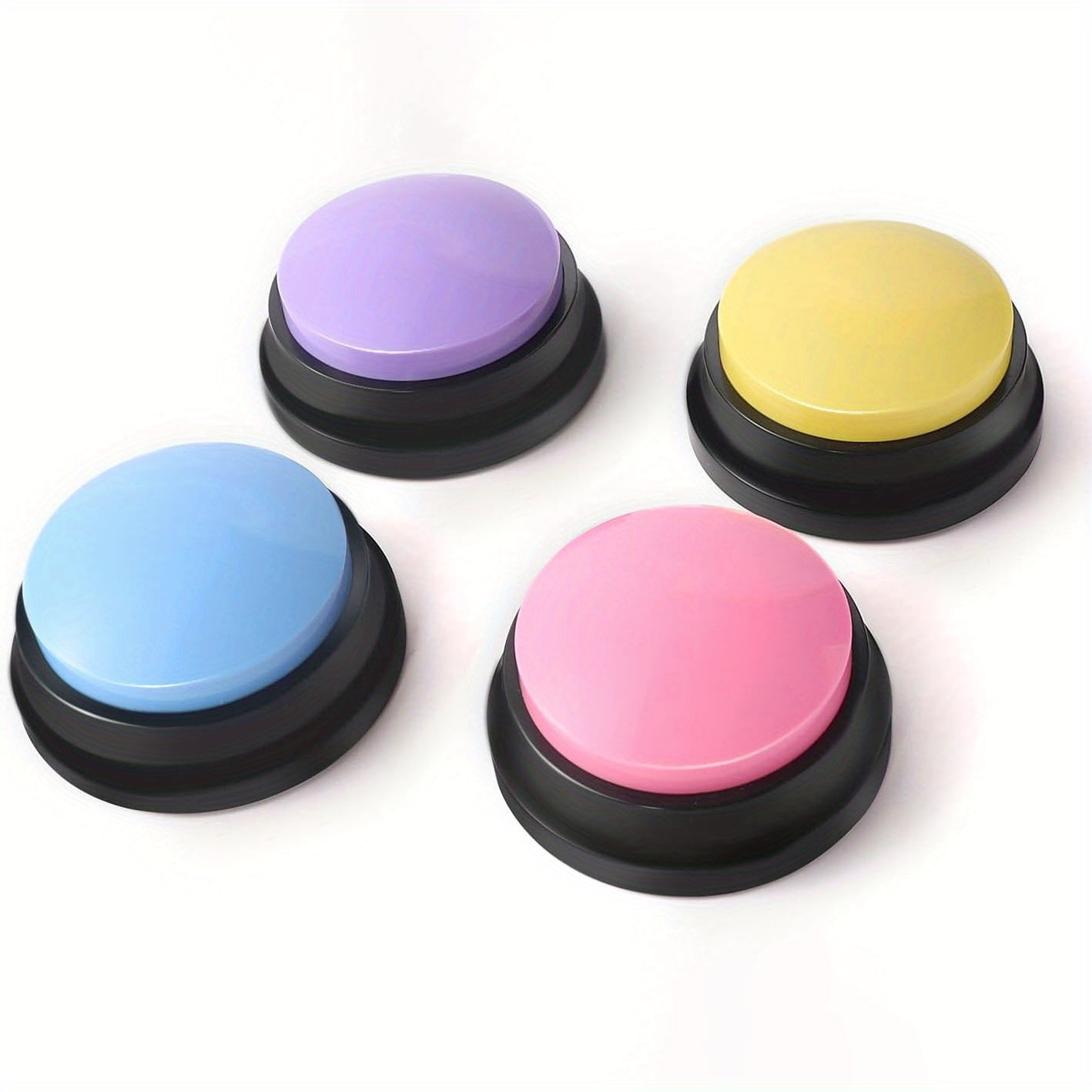 1pc/4pcs Train Your Pet Easily With Dog Buttons: Communication & Speech Training For Dogs & Cats!