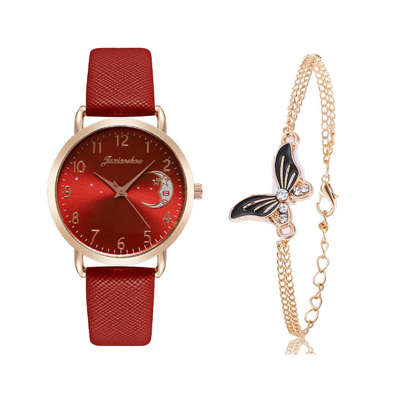 Women's Personalized Quartz Watch Set