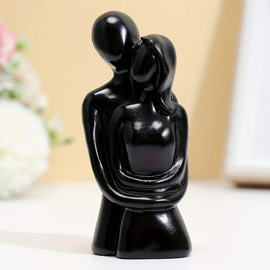 Black Hug Couple Deco, Home Decor, Room Decor,